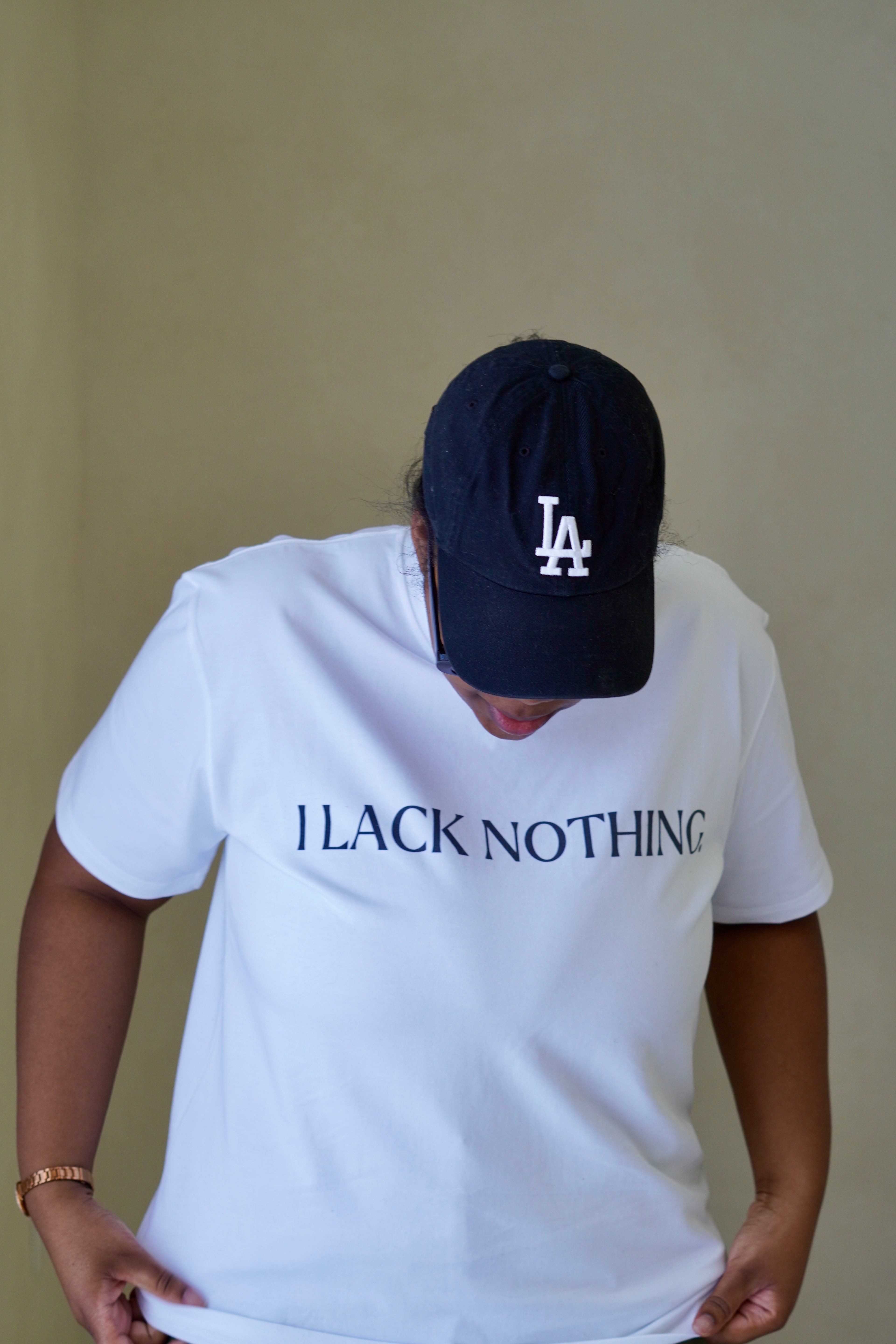 I Lack Nothing Cotton Tee