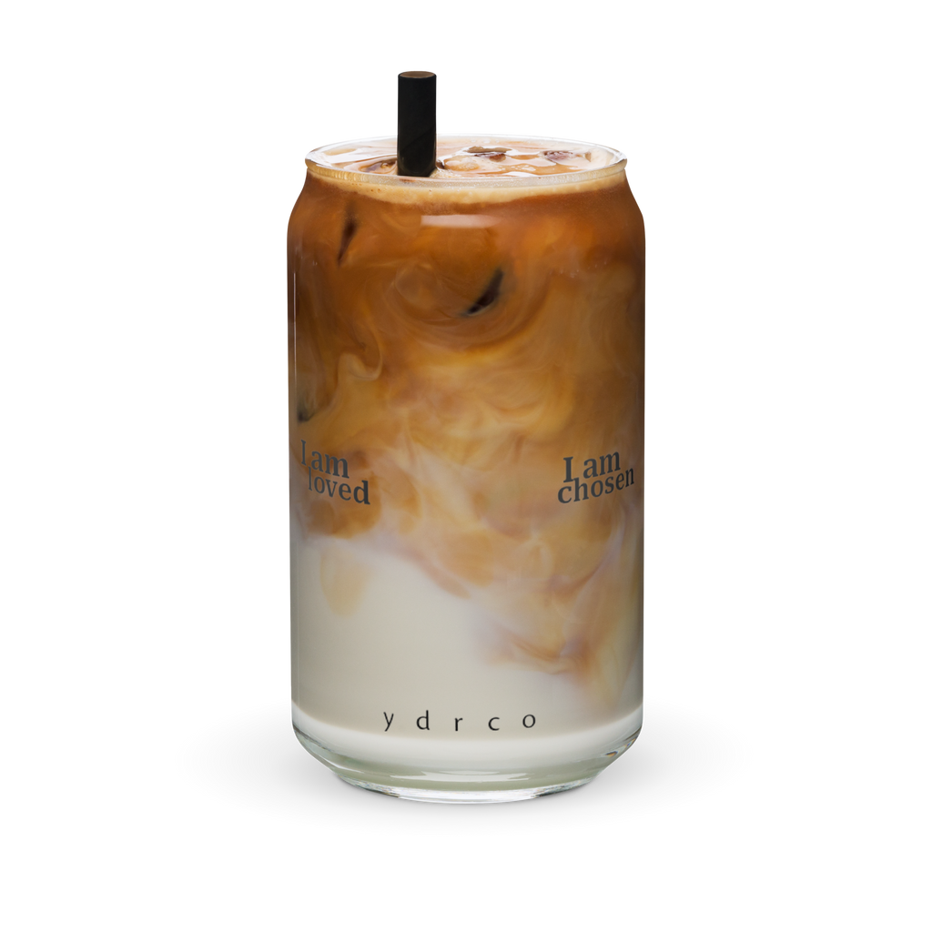 Daily Reminder 16oz Glass Cup